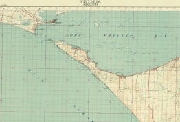 Topographic map of Sorrento, 1931